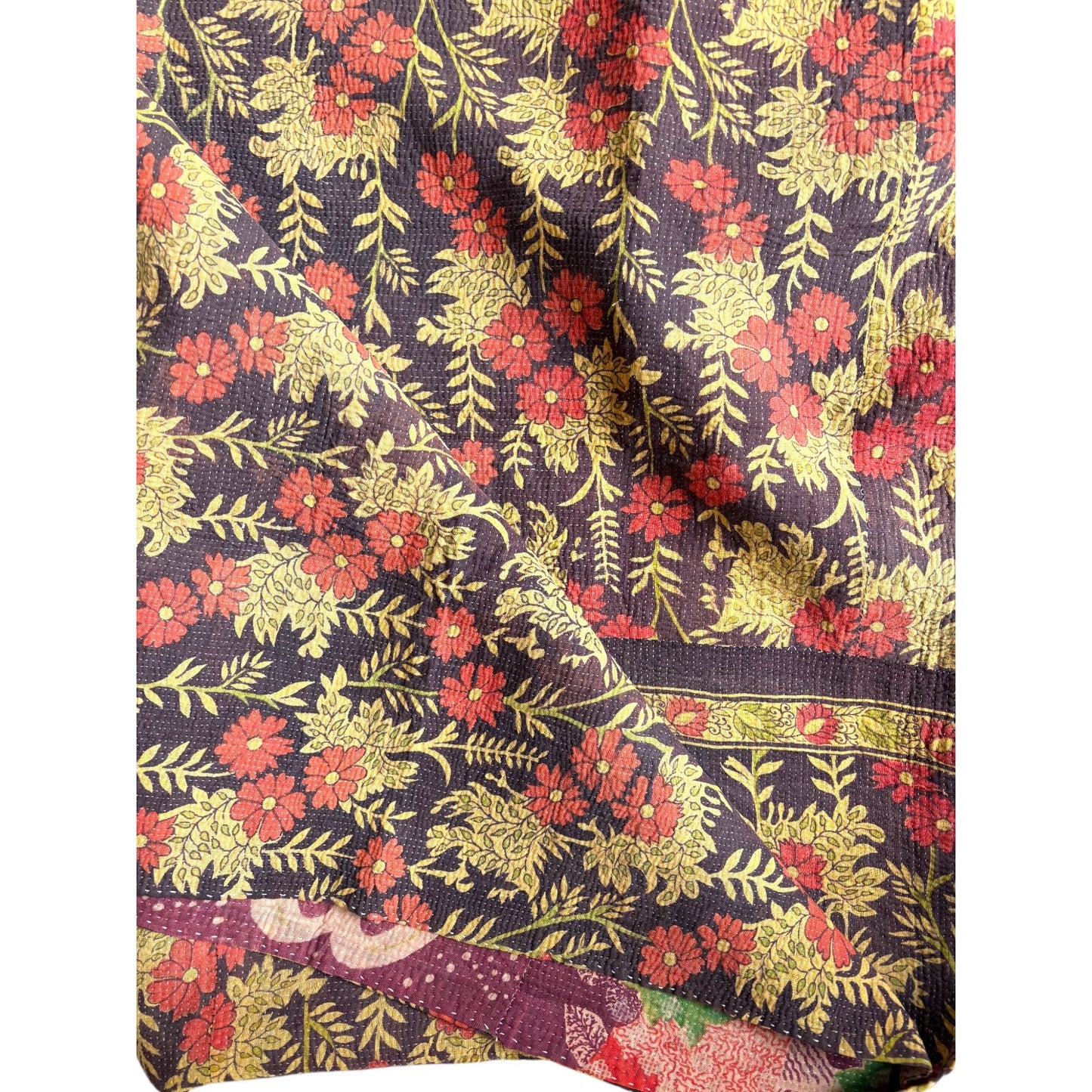 Aubergine kantha