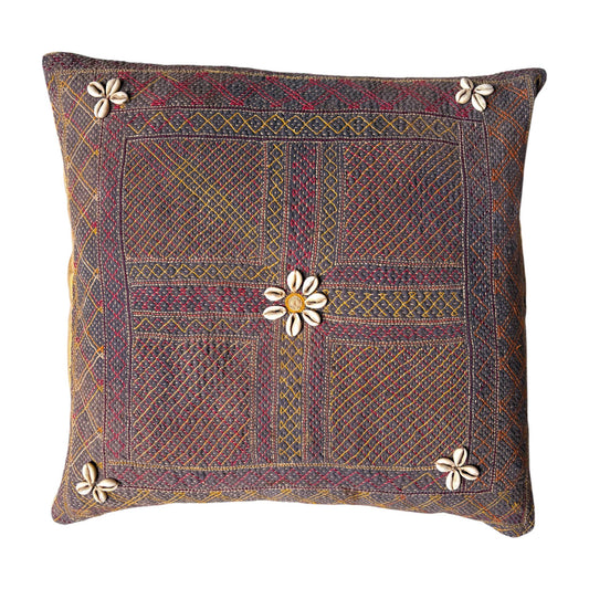 Banjara shell cushion