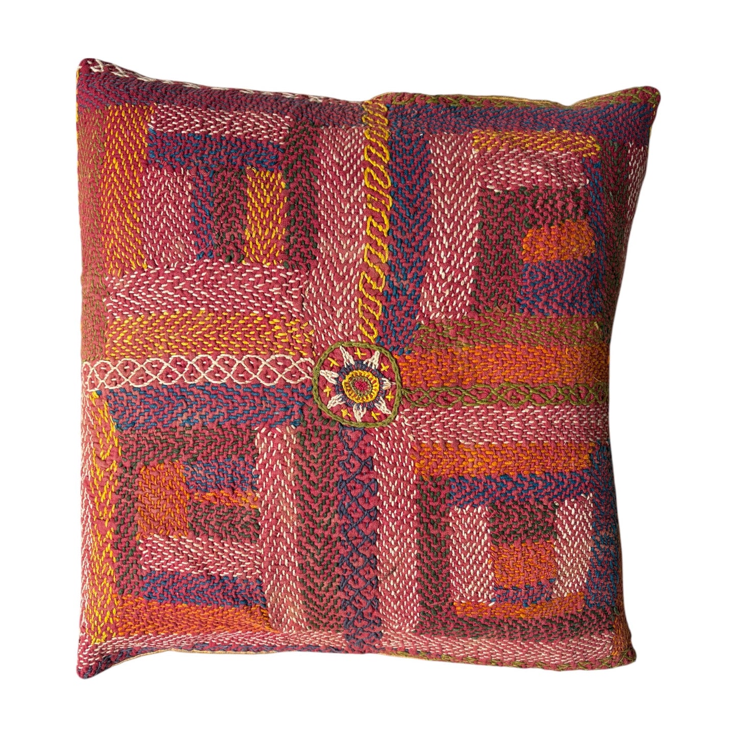 Squares banjara cushion