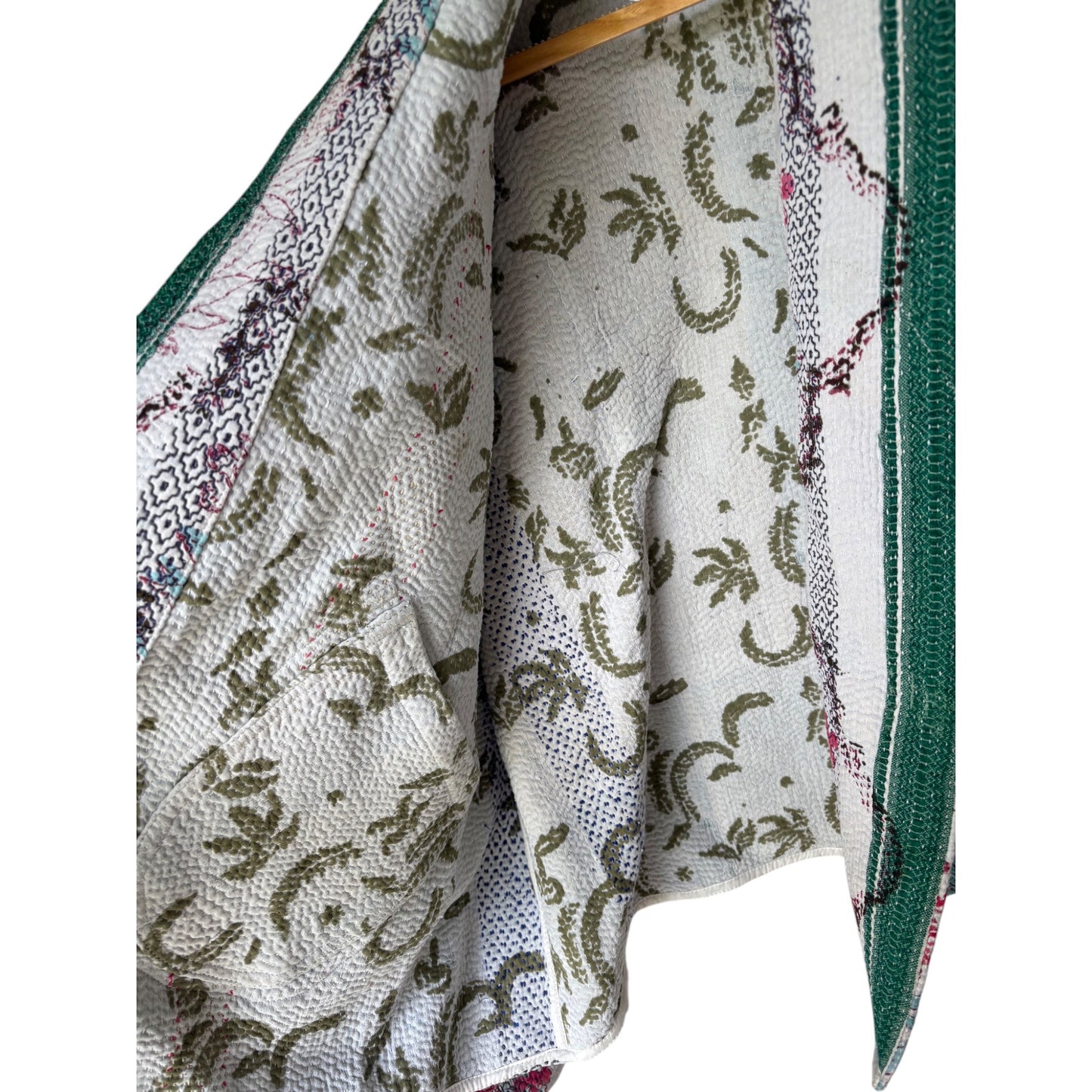 moghul kantha coat inside