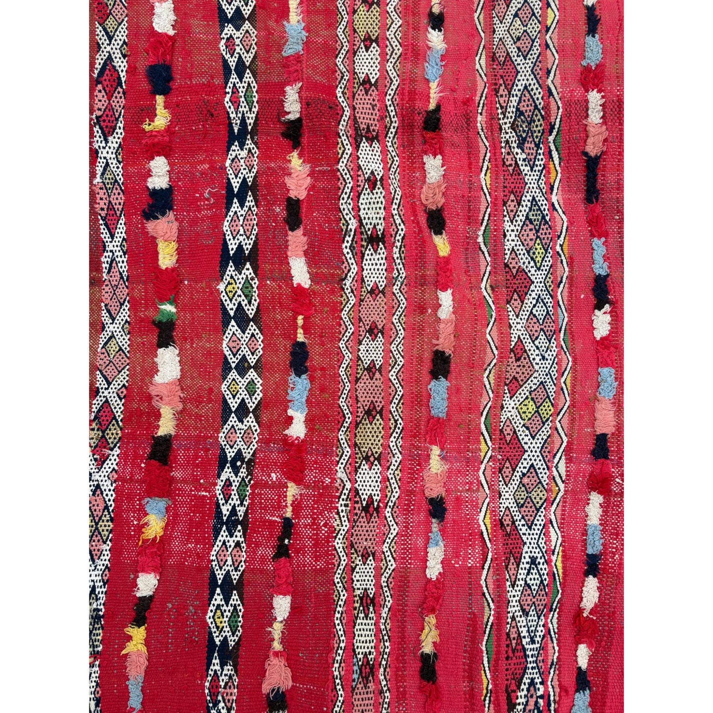 kilim rug close up