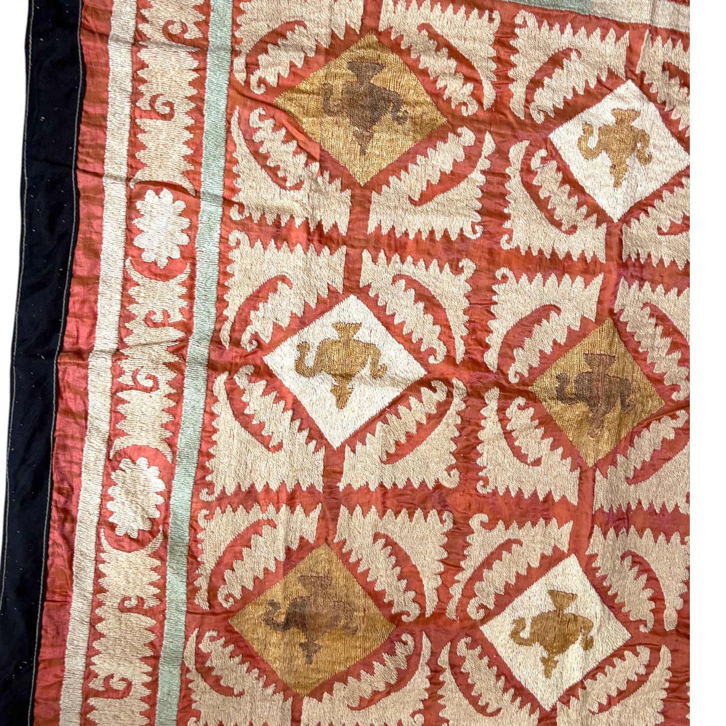 square suzani close up