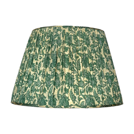 Eau de nil sari lampshade