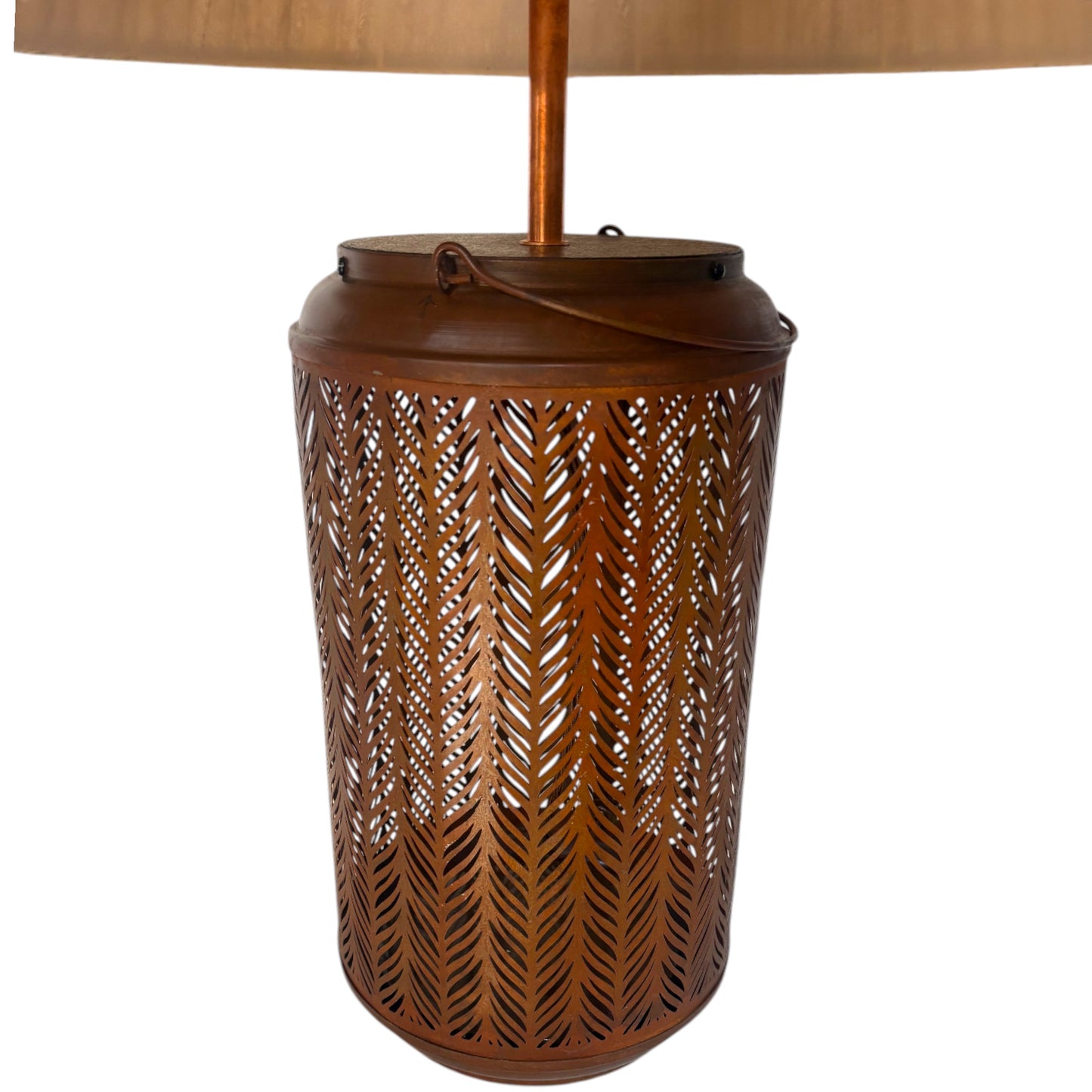 Hurricane lamp table lamp