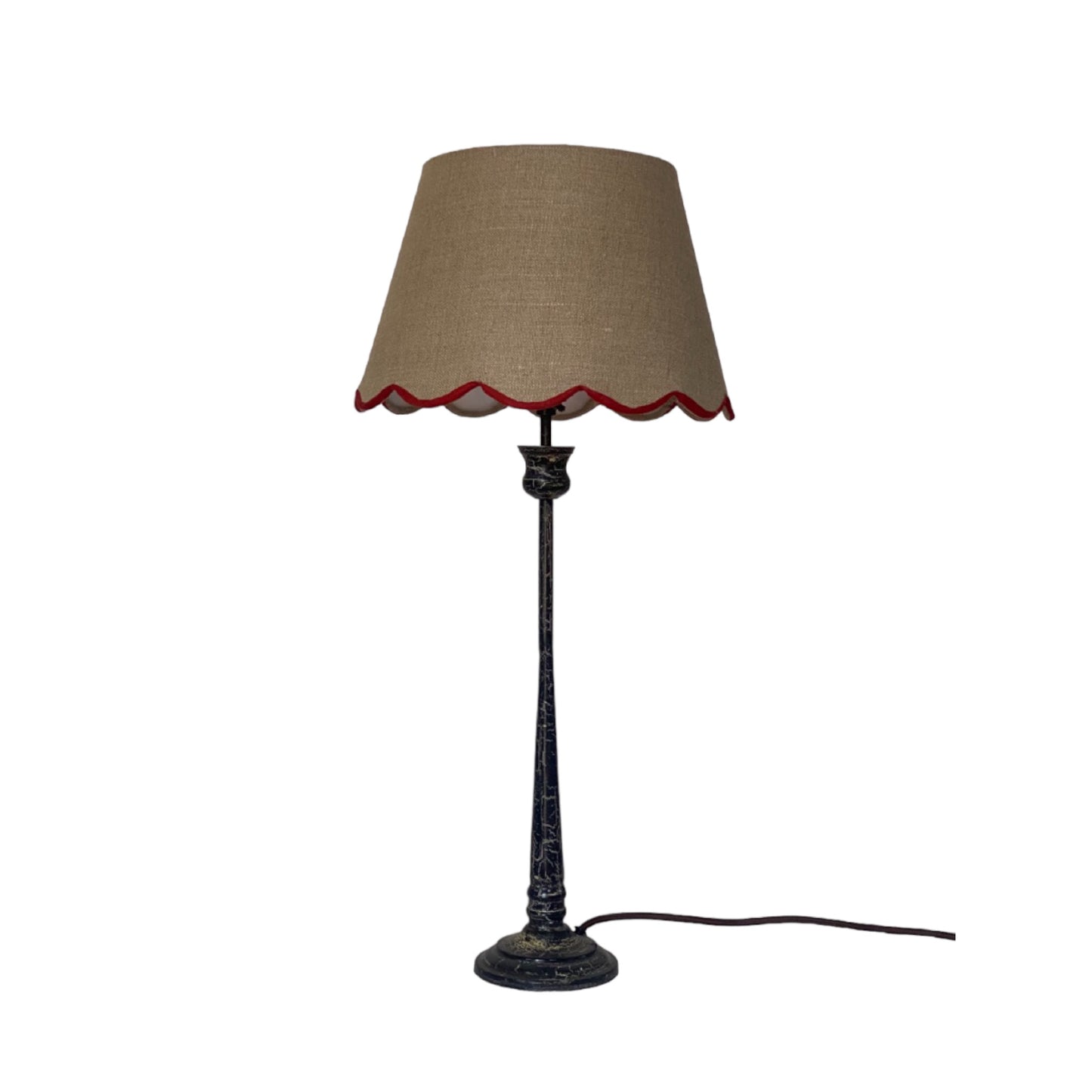 patala candlestick with scallop shade
