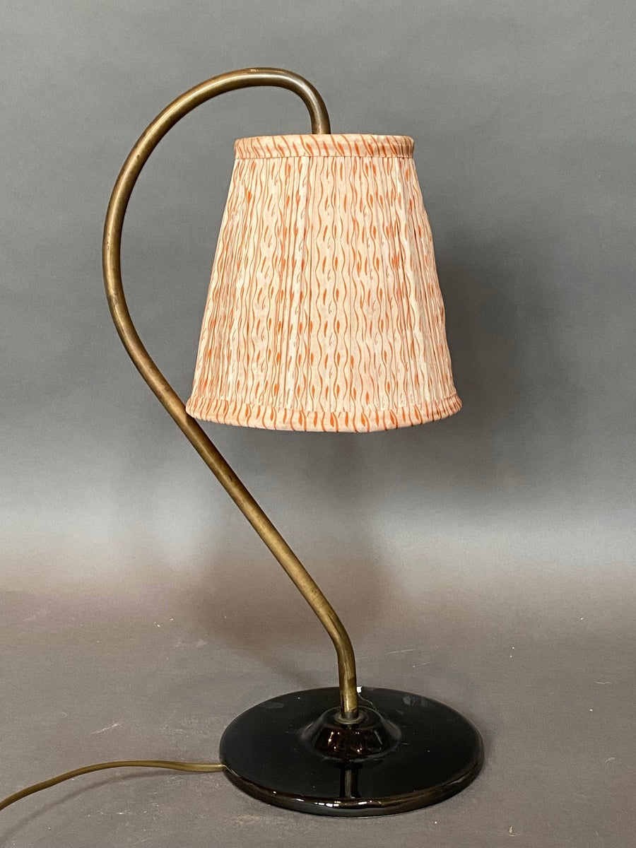 Orange tadpole silk pendant lampshade