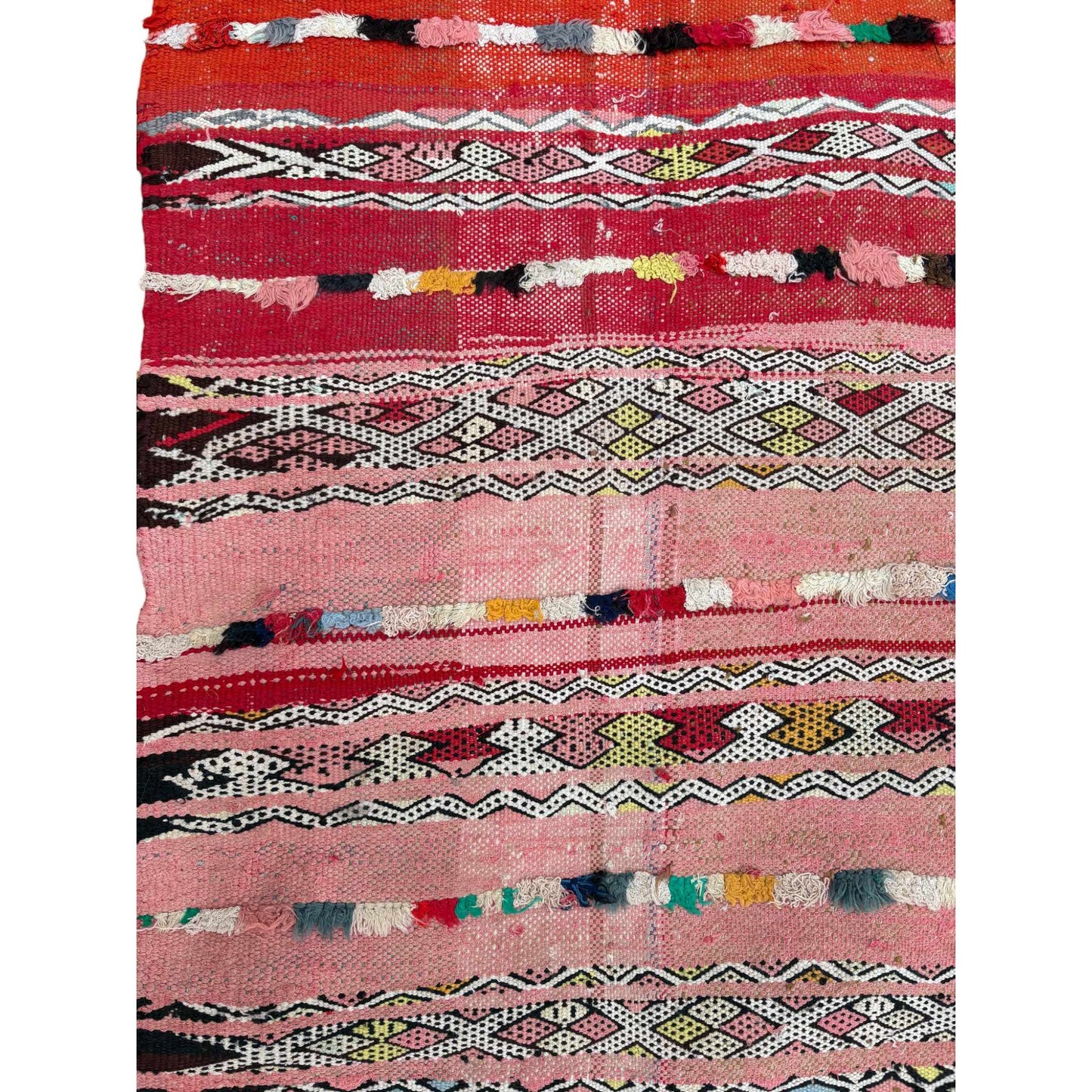 close up kilim rug
