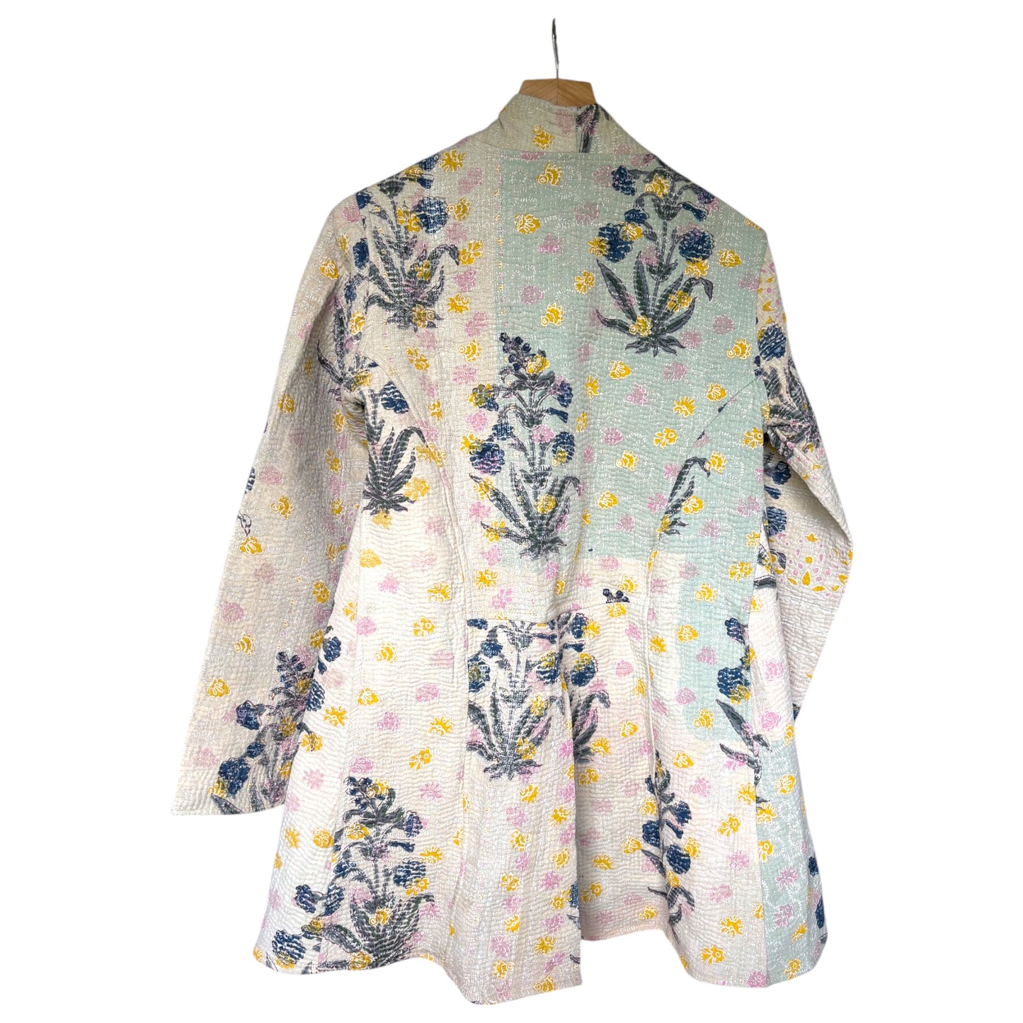 Moghul yellow and blue coat back