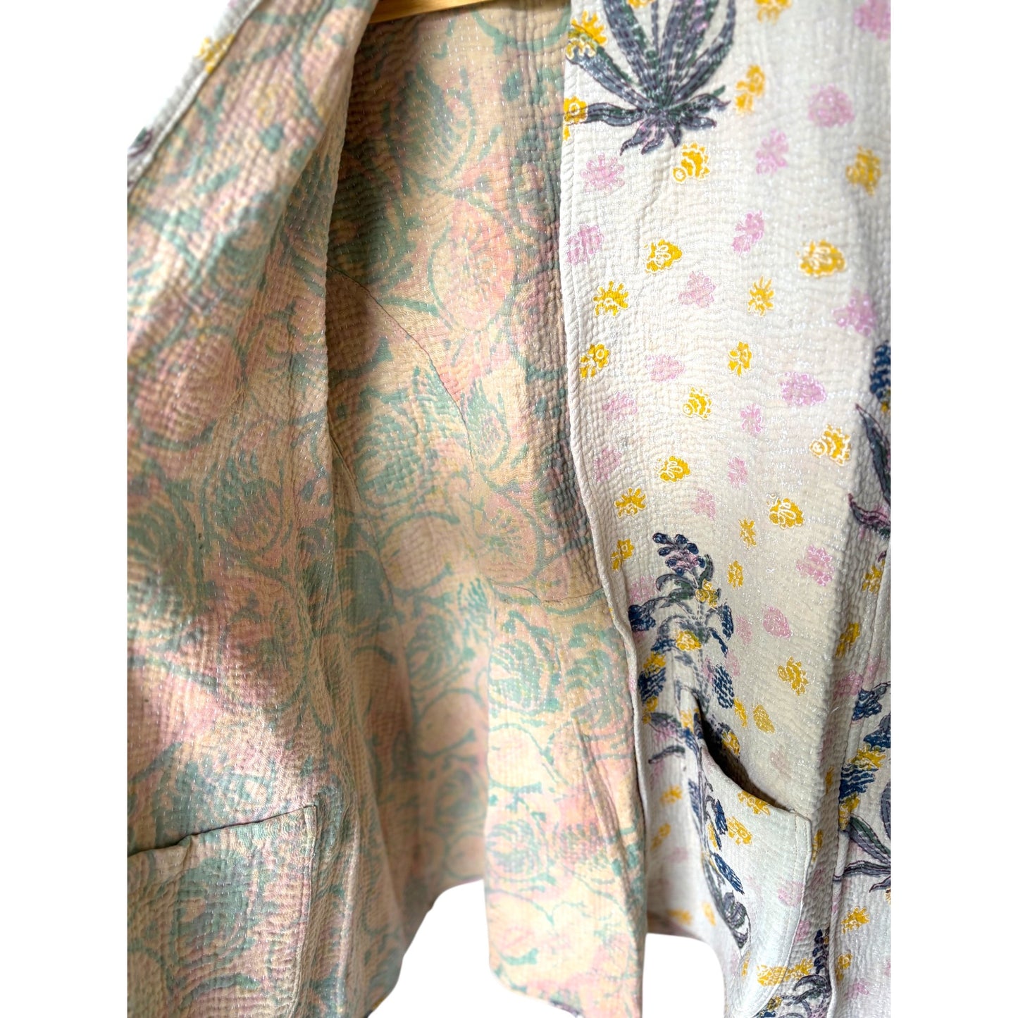 Moghul kantha coat inside
