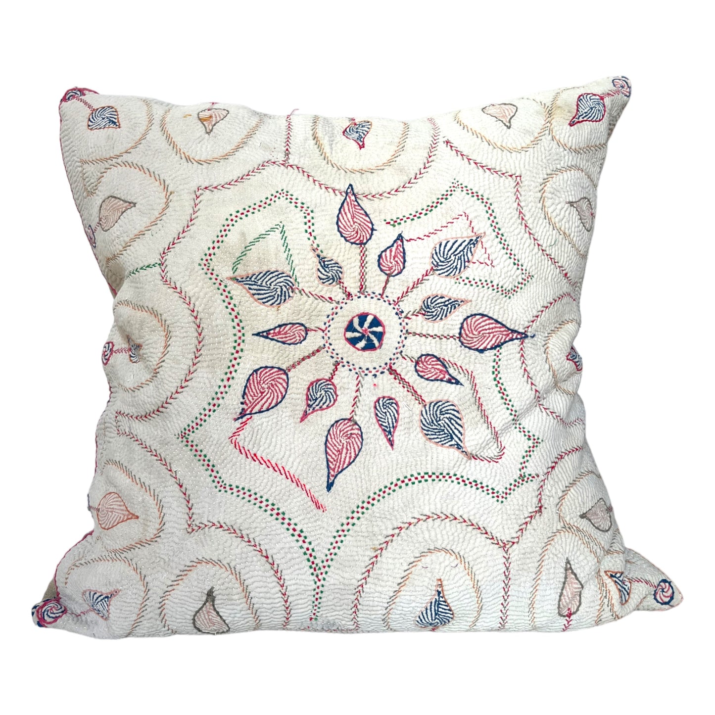 Nakshi Kantha cushion