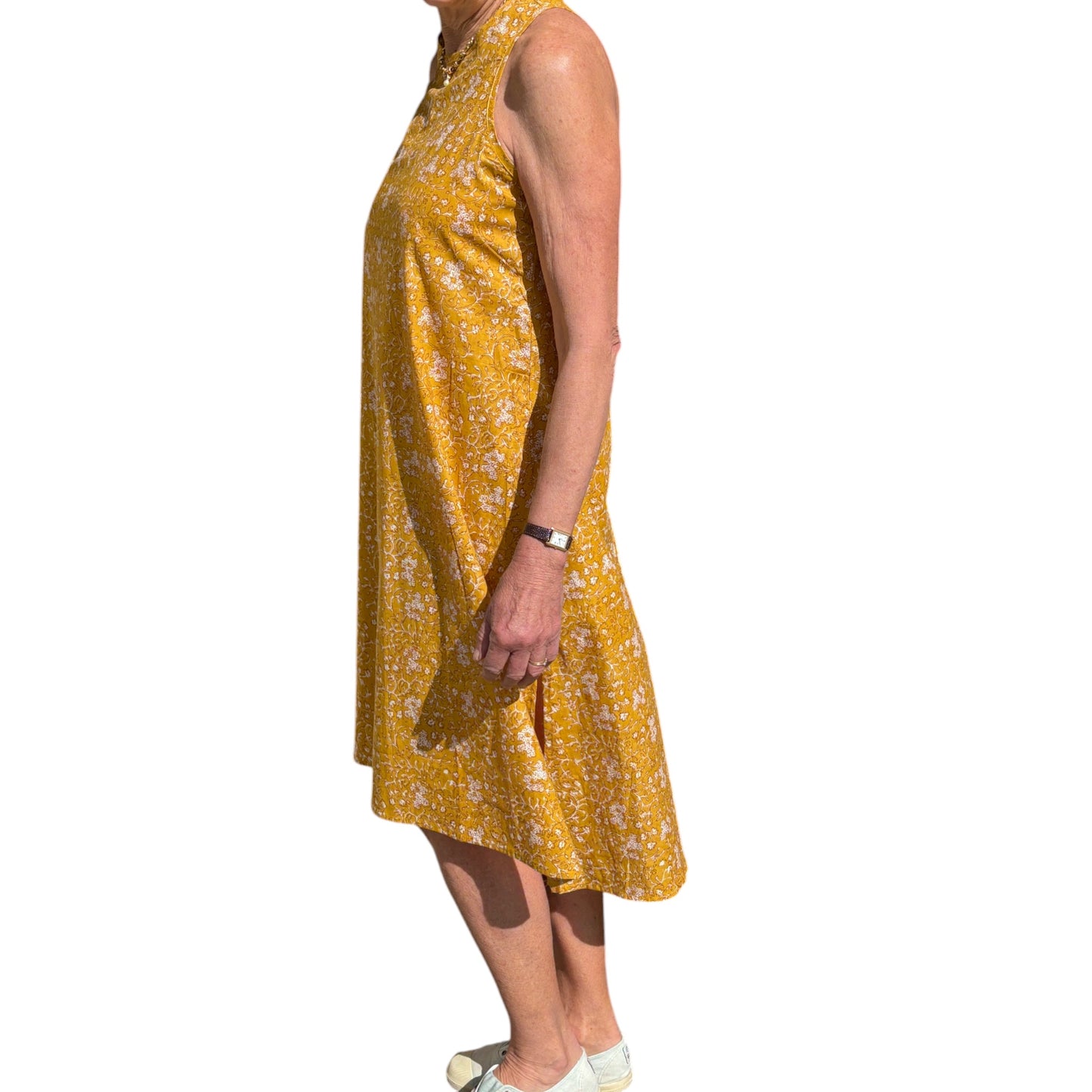 Yellow and Ochre Cotton Nightie