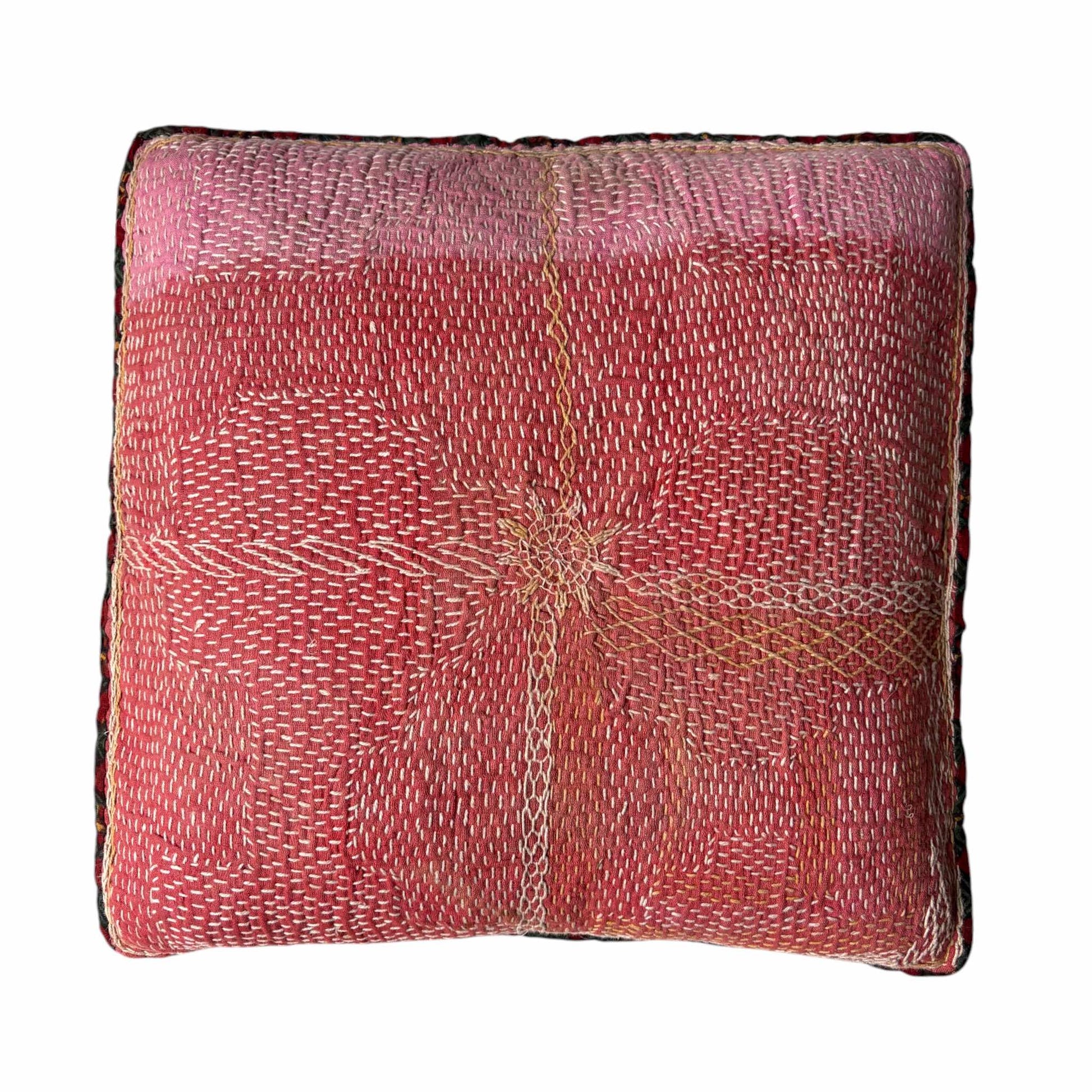Pink banjara cushion