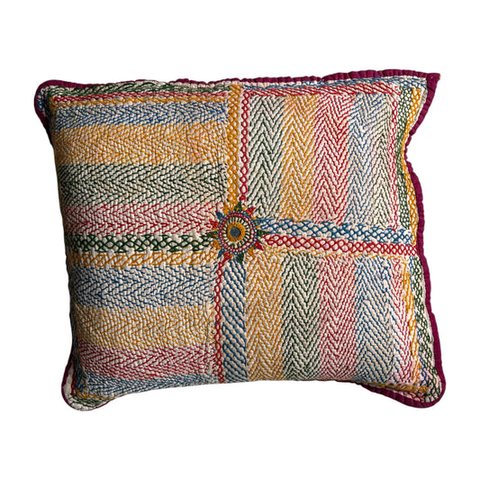 Banjara Rainbow cushion