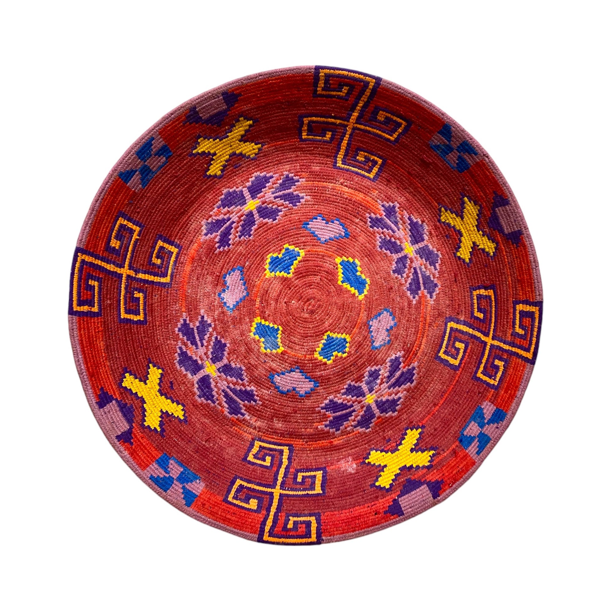 Reds vintage berber basket