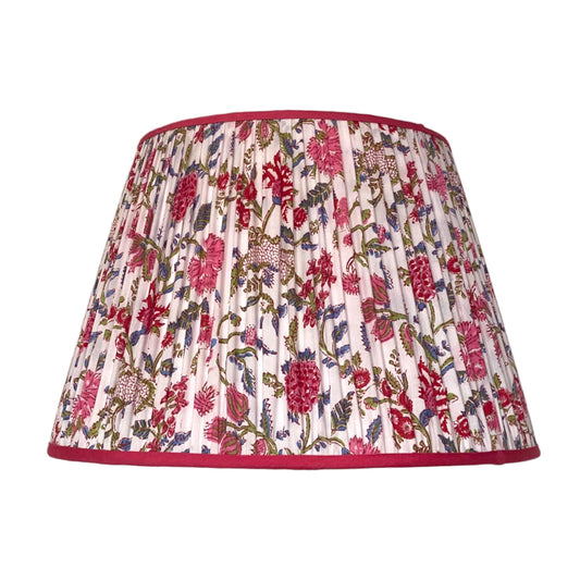 Rosy posy cotton lampshade