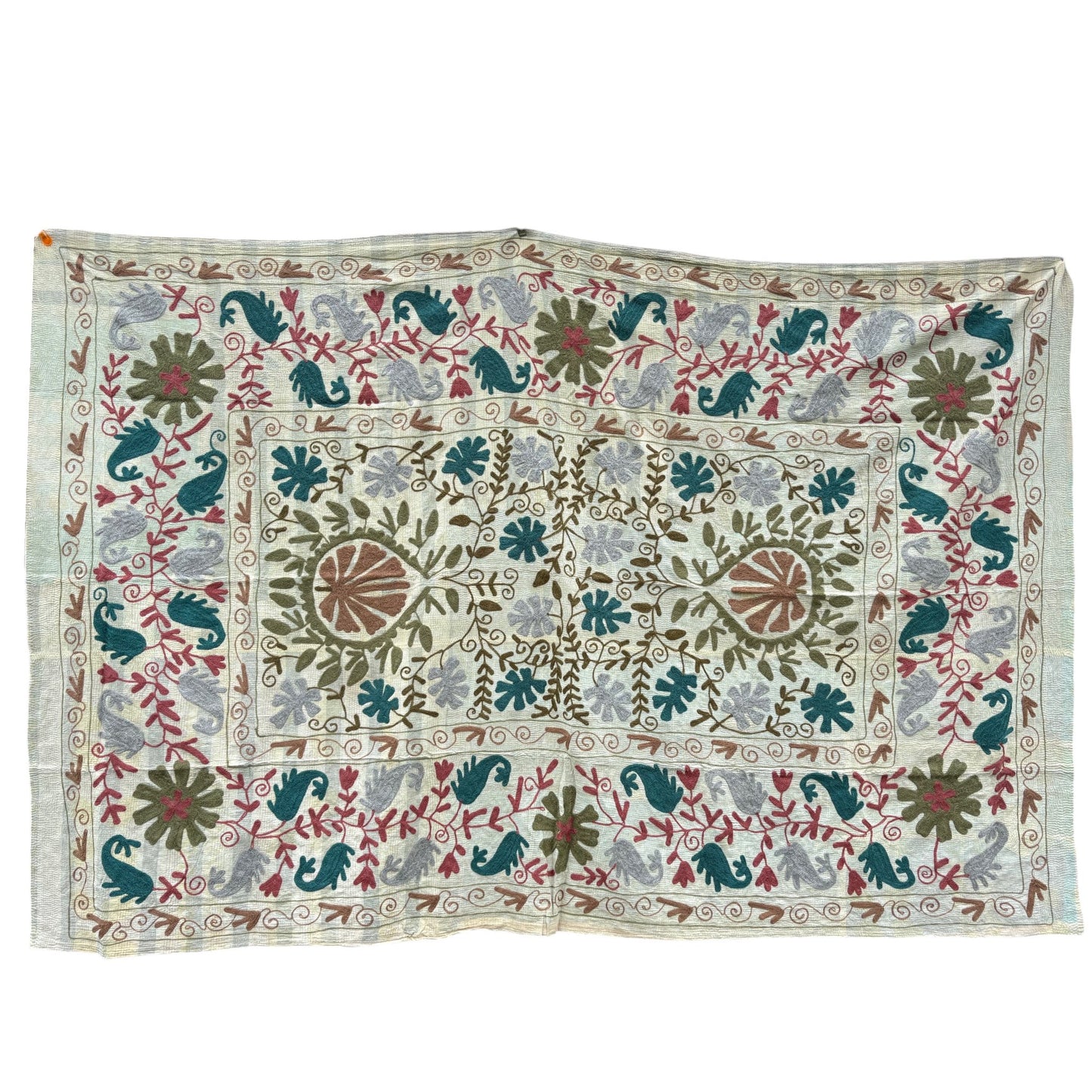 Suzani kantha quilt I