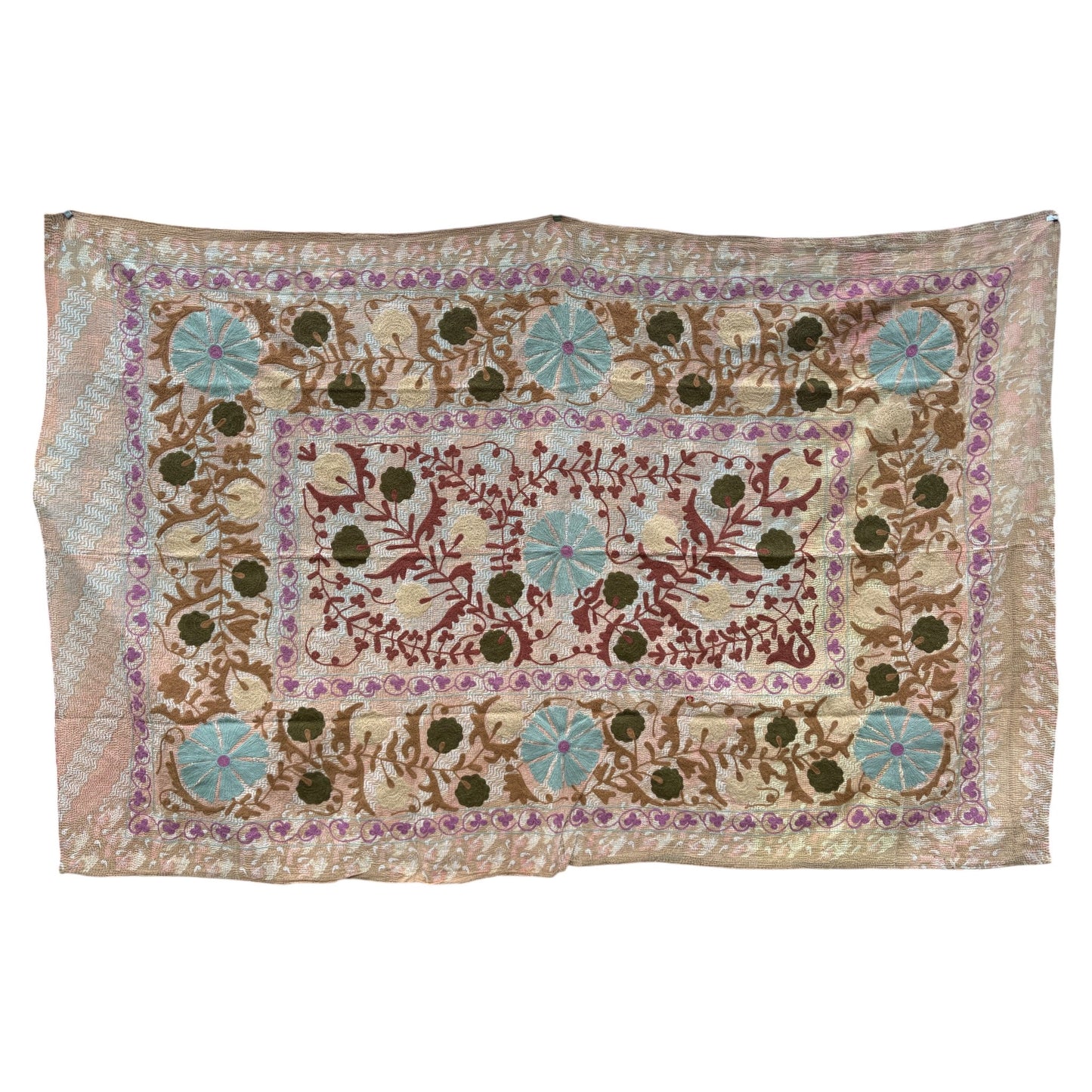 Suzani Kantha quilt