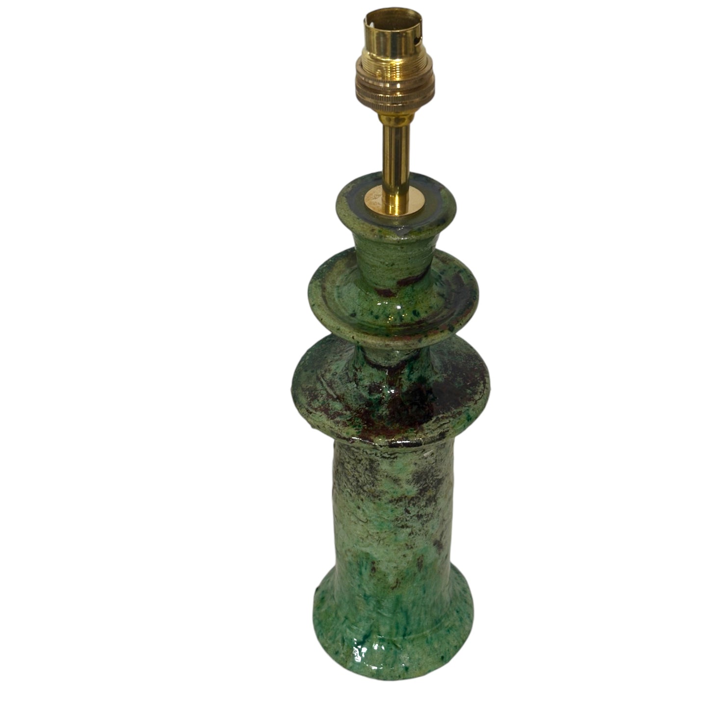 Close up tamegroute table lamp green