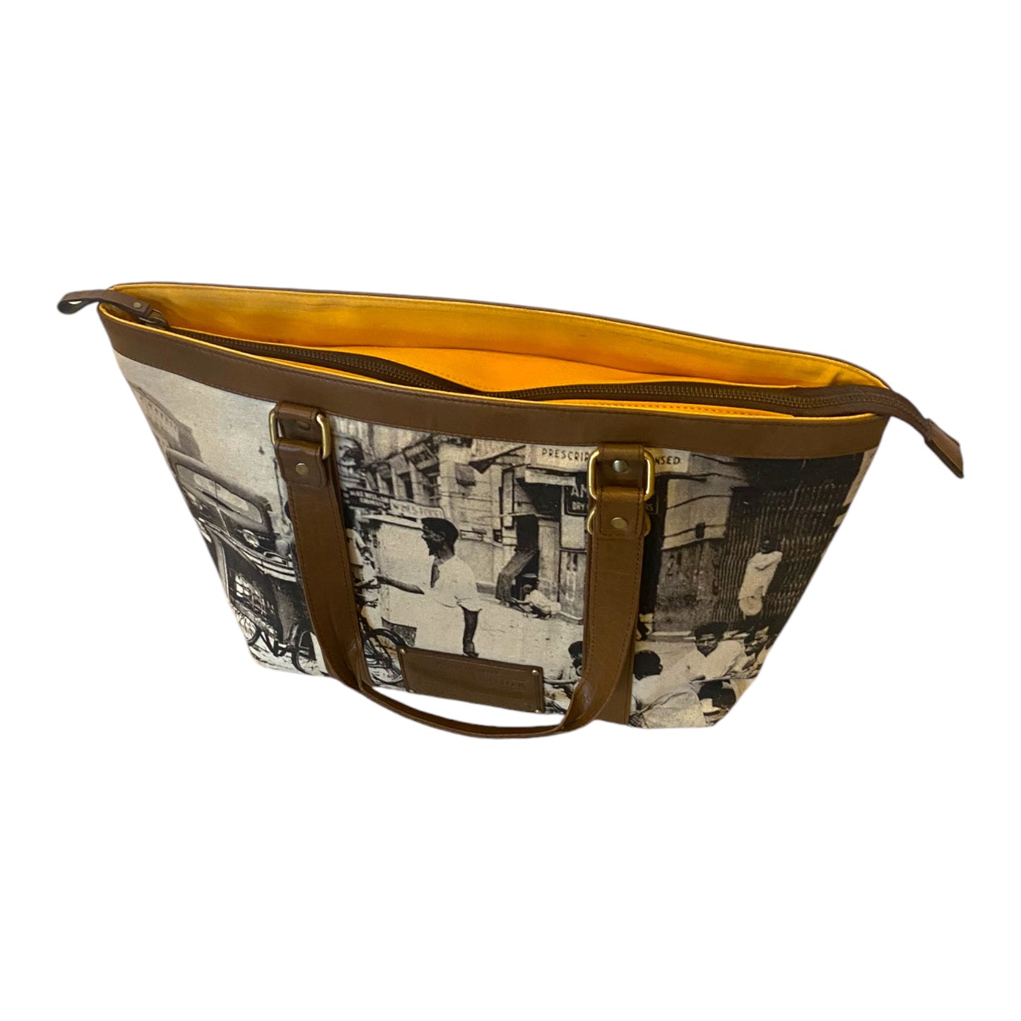screen printed tote bag
