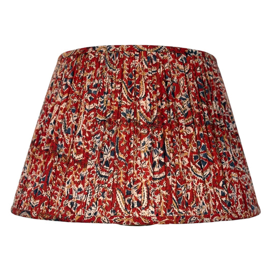 Union kalamkari cotton lampshade