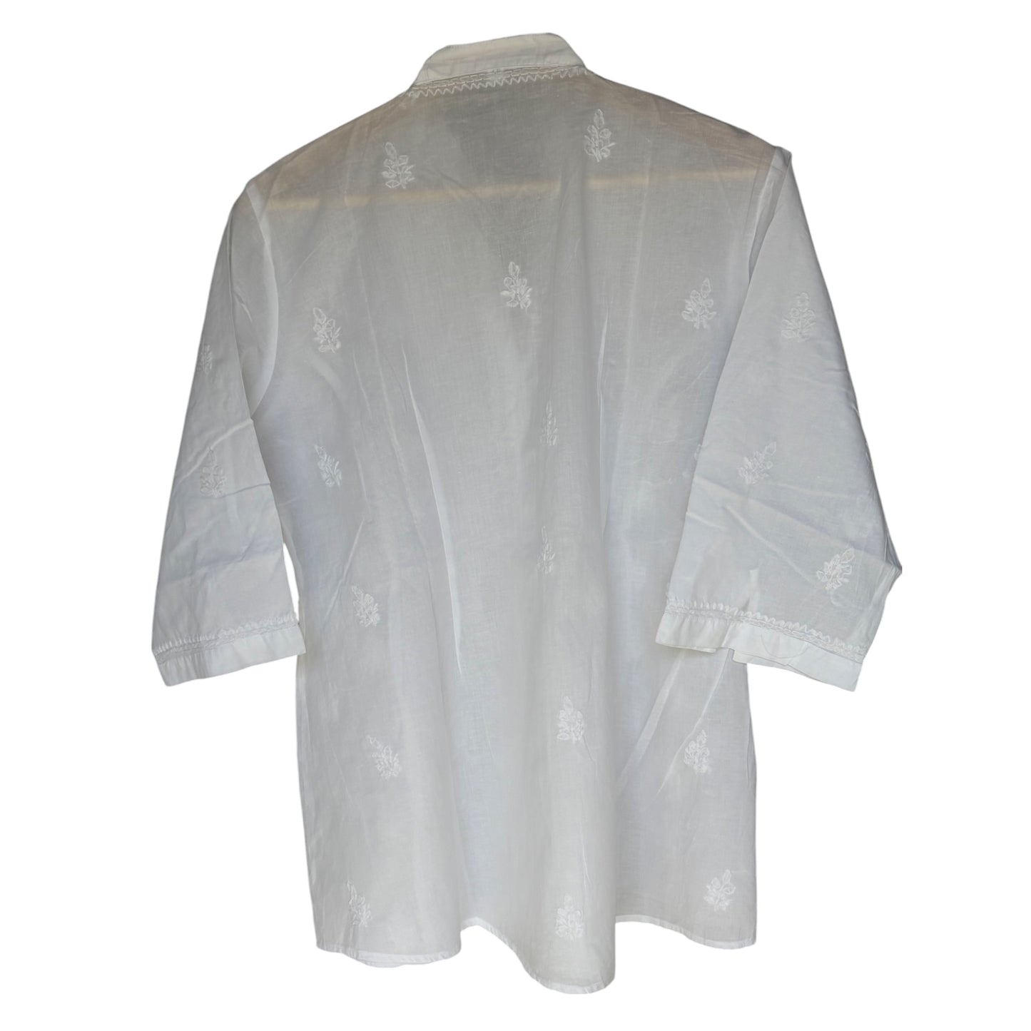 White kurta back
