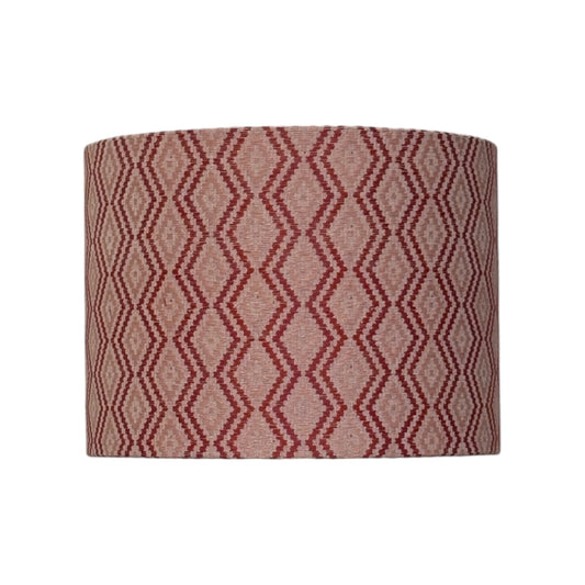Win blush stretched drum lampshade