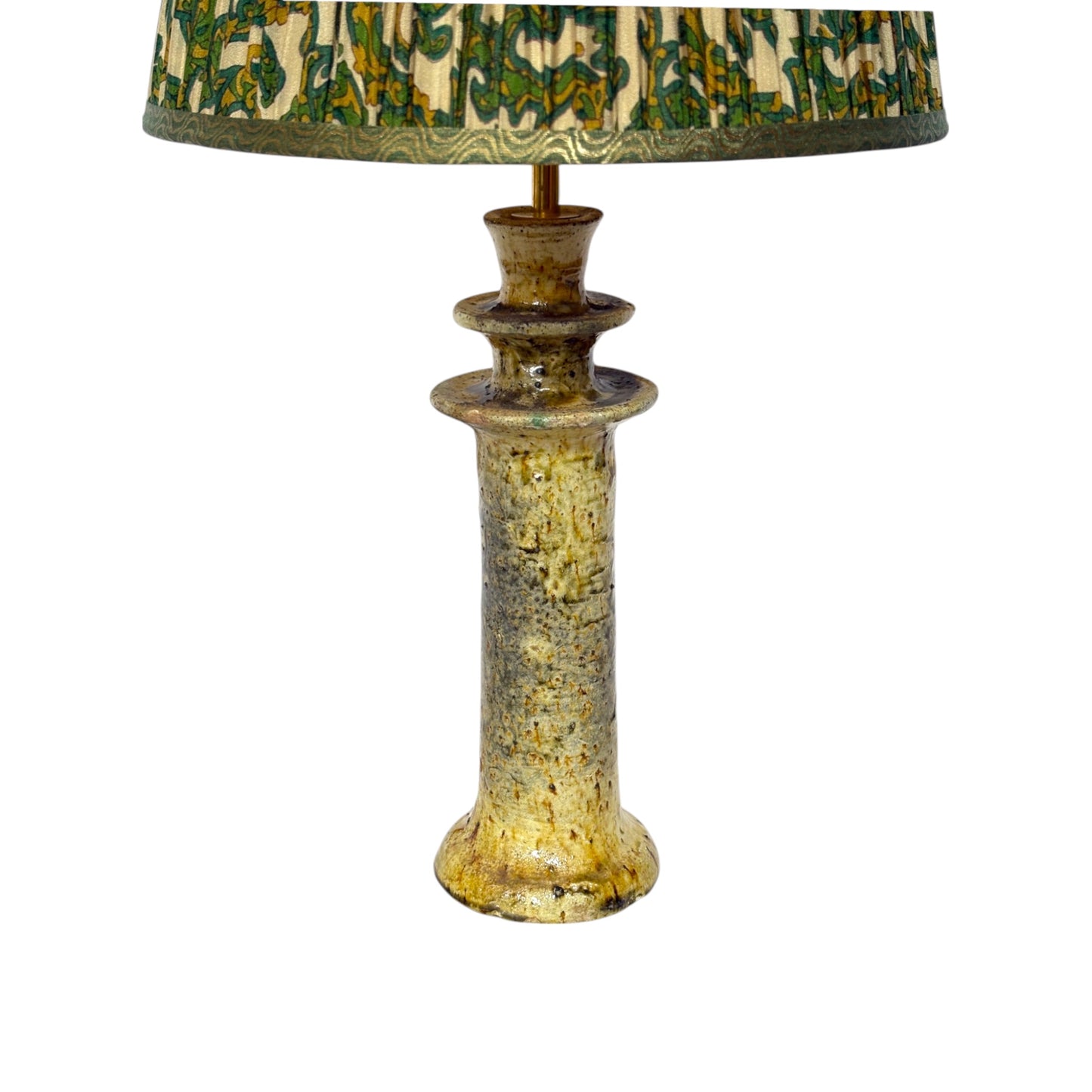 Tamegroute thick candlestick lamp
