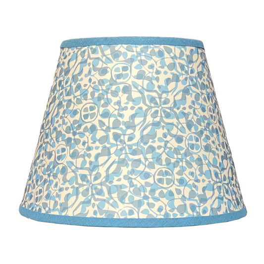 Dappled Blue Paper Lampshade
