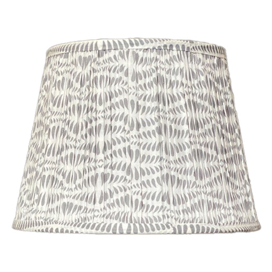 Grey Bangla Cotton Lampshade