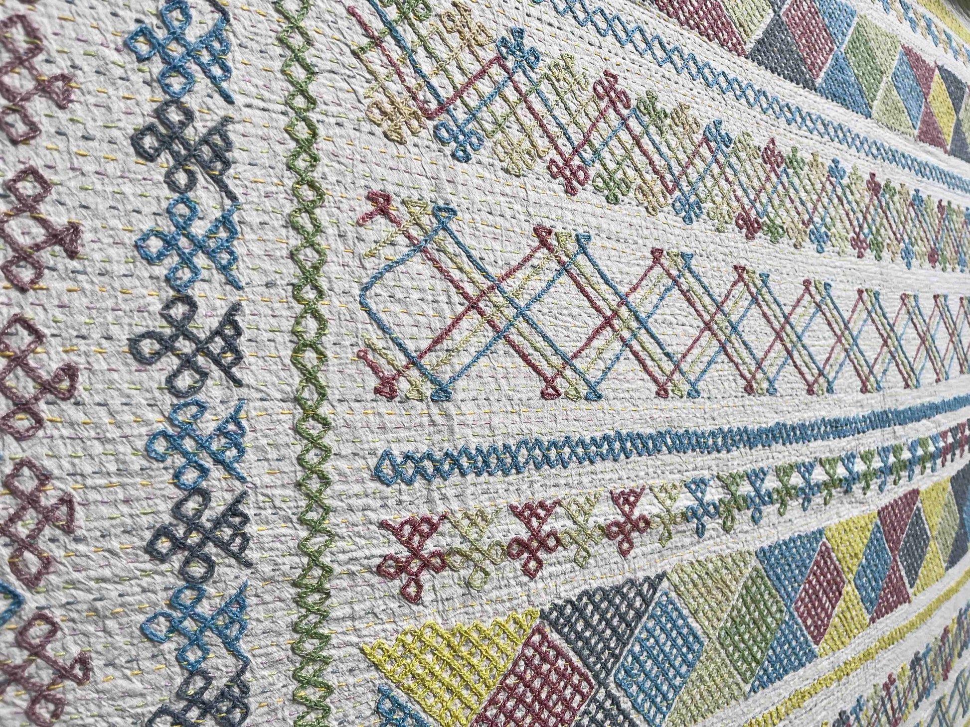 Huramchi quilt #2 close up