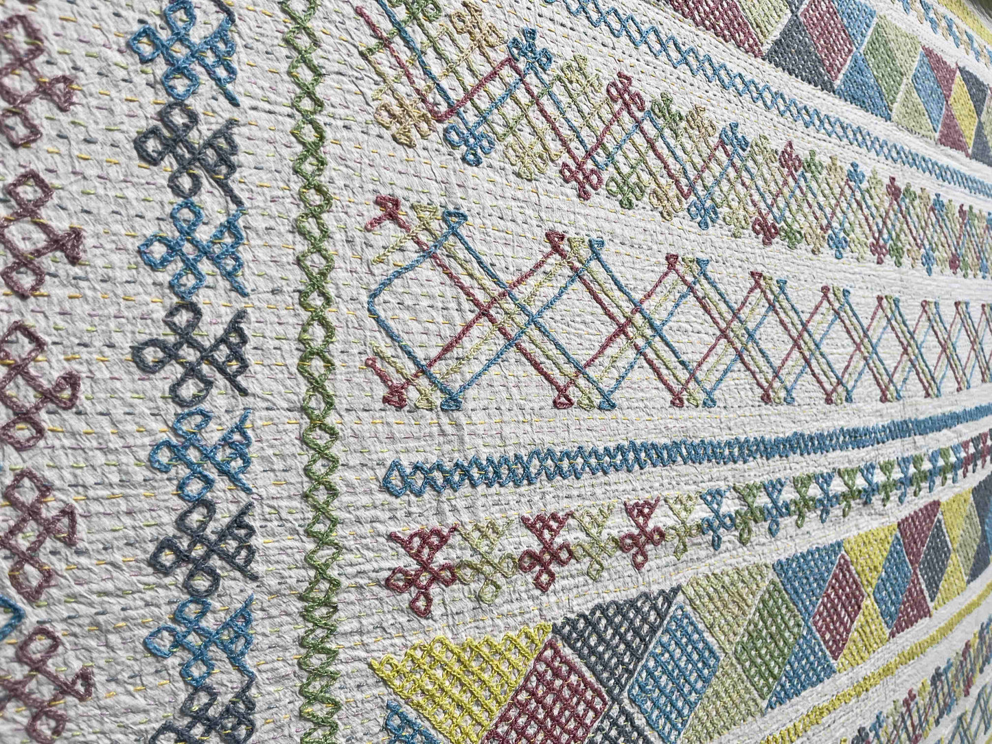 Huramchi quilt #2 close up