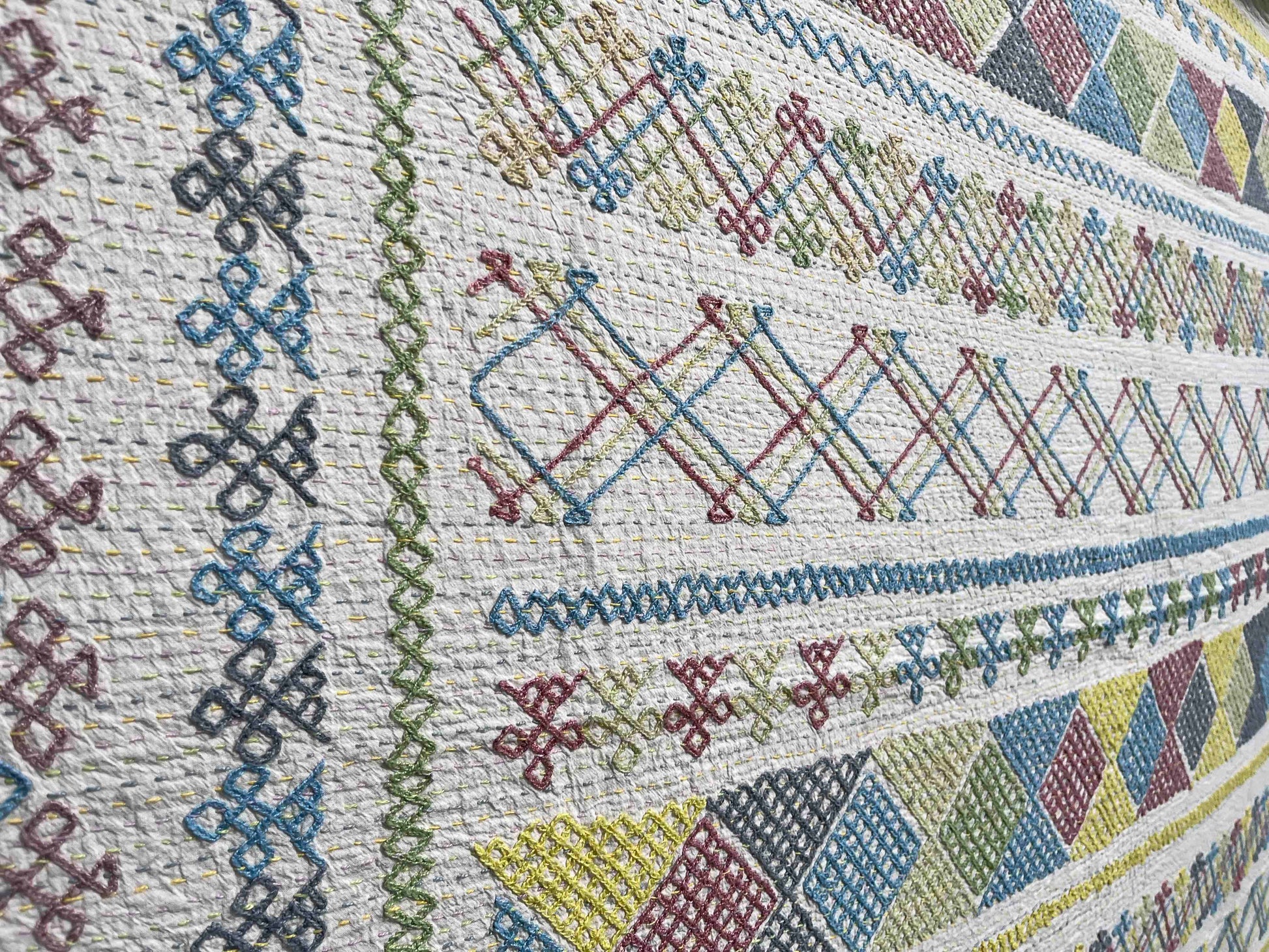 Huramchi quilt #2 close up