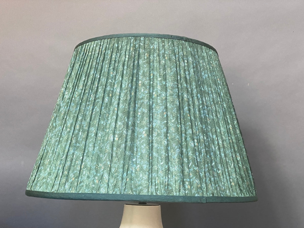 Sea green floral back