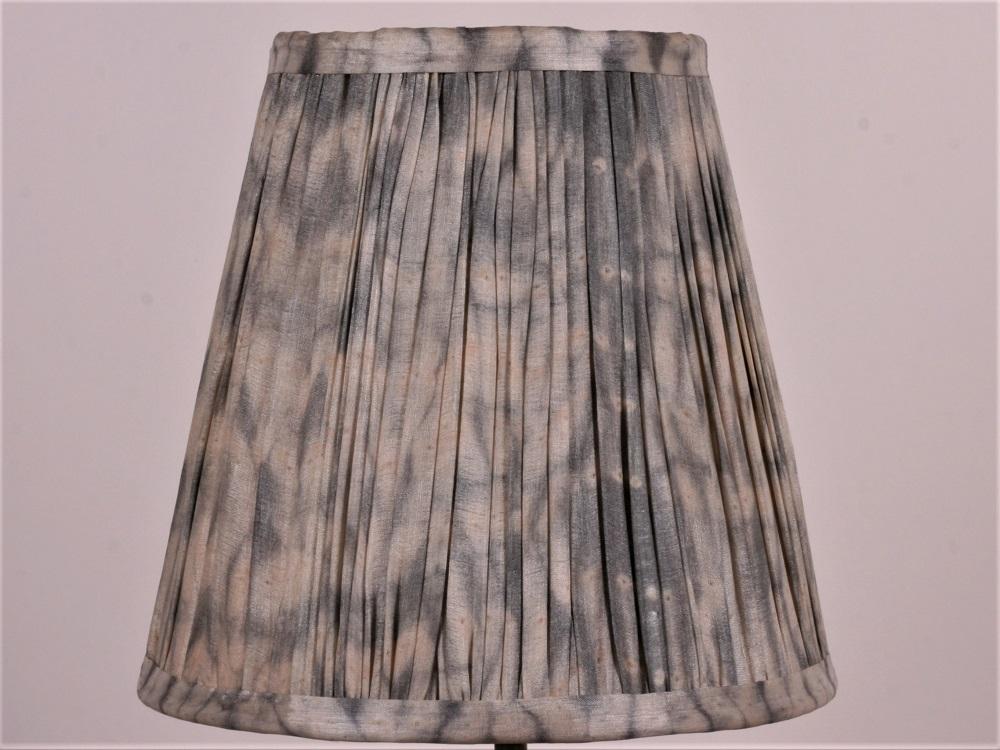 Shibori Pendant silk lampshade