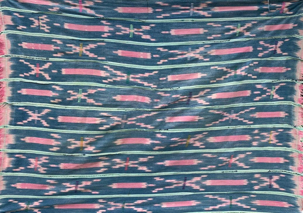 Blue & Pink Baule Cloth | 110cm x 140cm