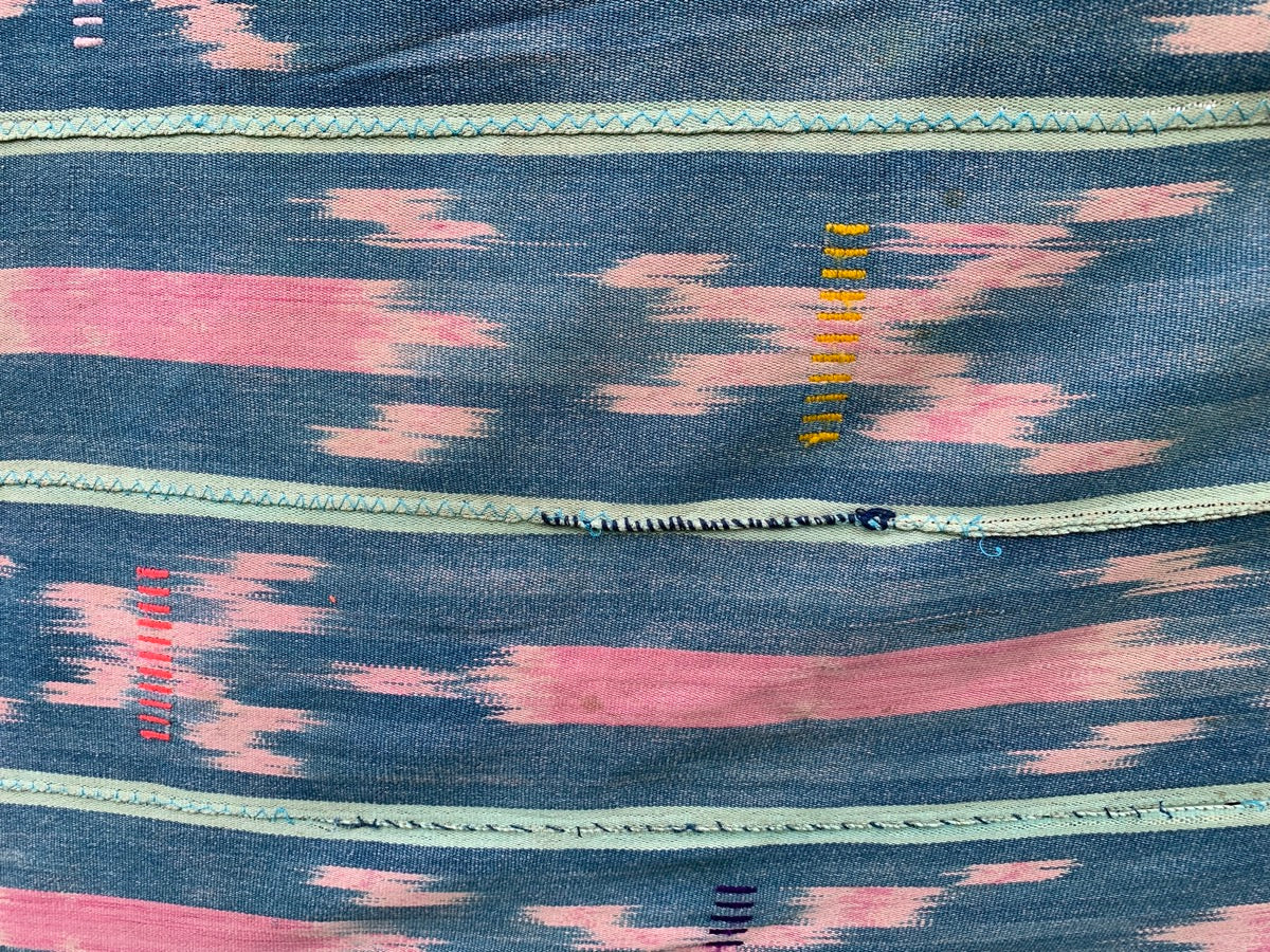 Blue & Pink Baule Cloth | 110cm x 140cm