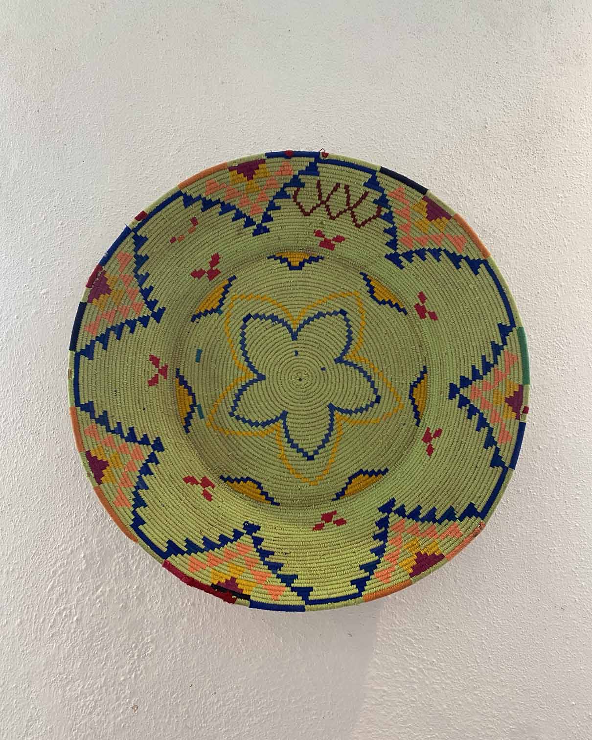 lime berber basket