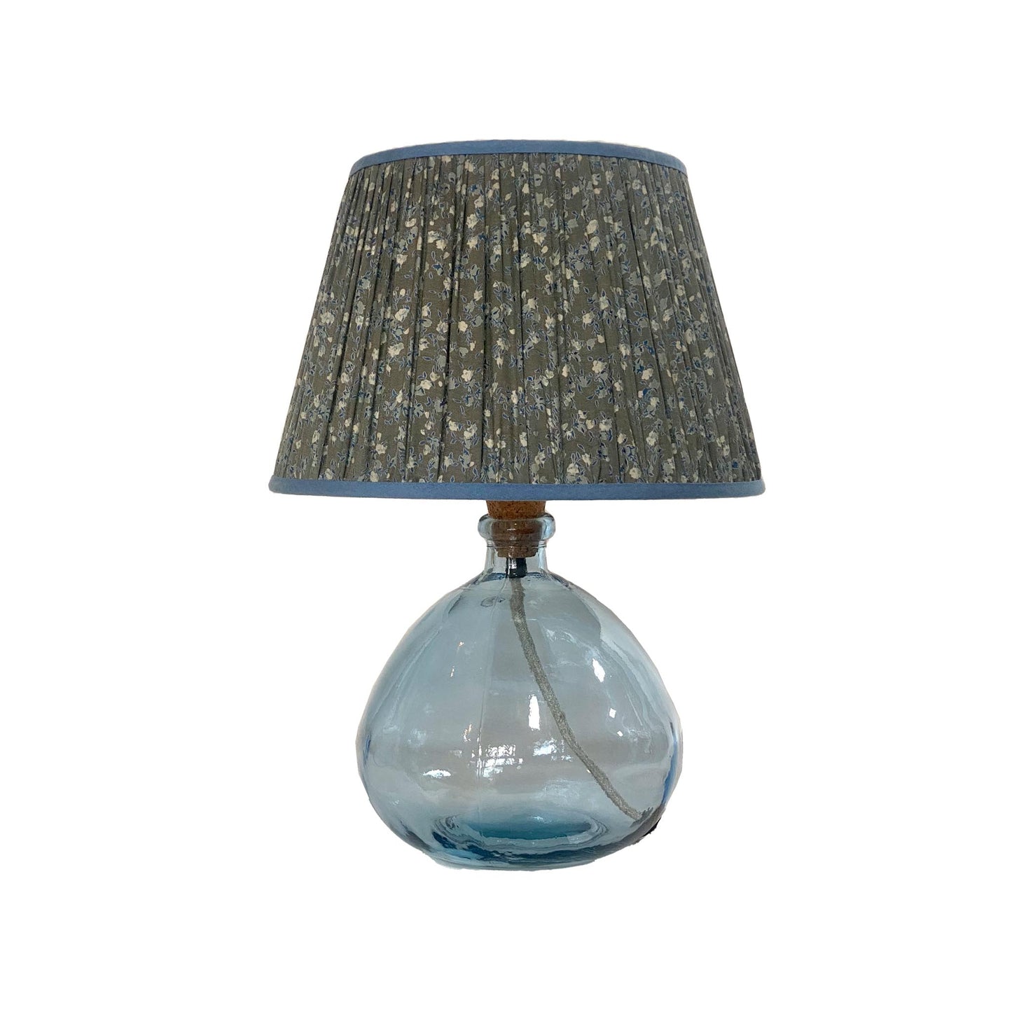 Recycled Glass Bubble Lamp Base cutout