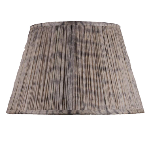 Shibori Ecru Ashvem Silk Lampshade