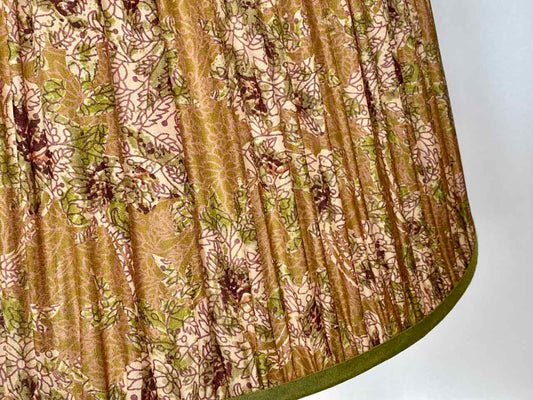 Tea and Roses Silk Lampshade