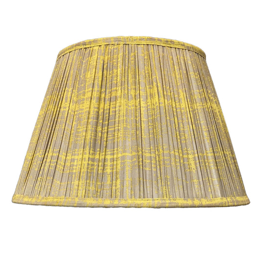 Yellow Splatter Cotton Lampshade