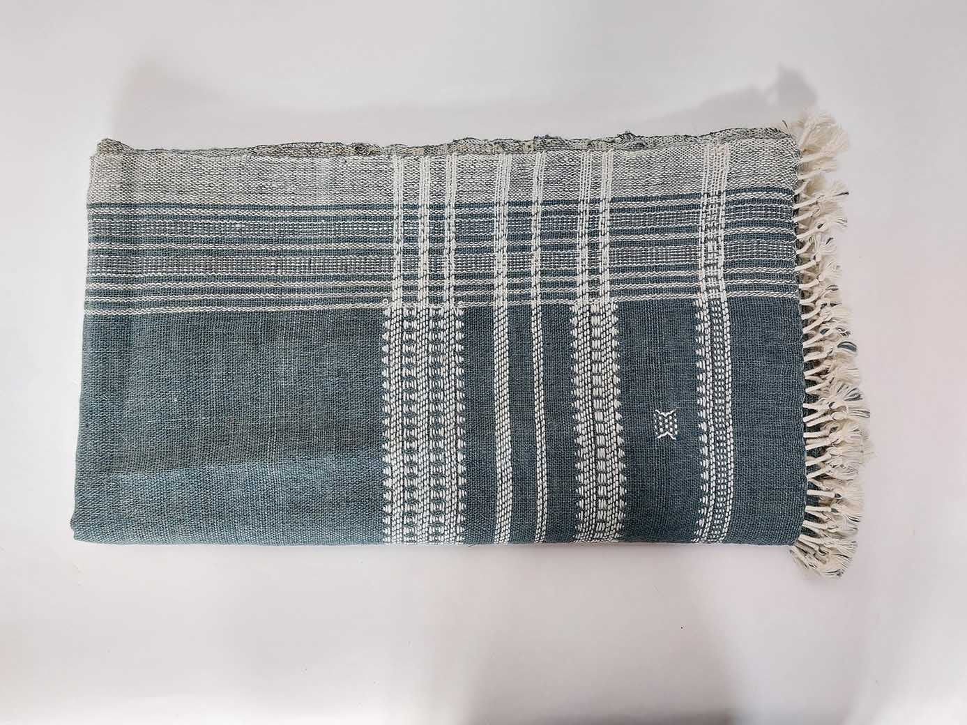 Steel Woollen Throw