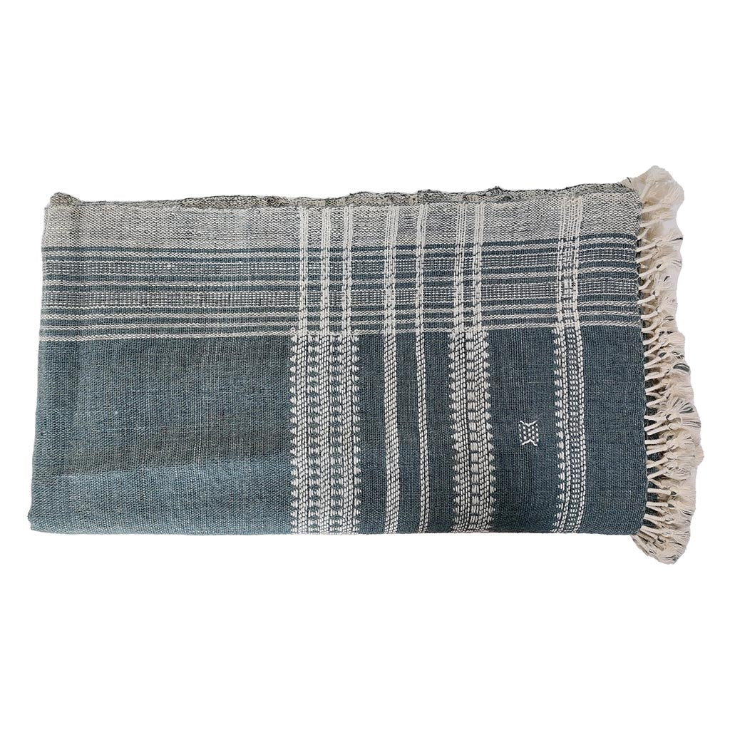 Steel Woollen Throw