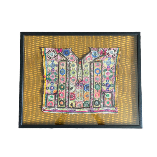 Framed Vintage Kutch Bodice #2
