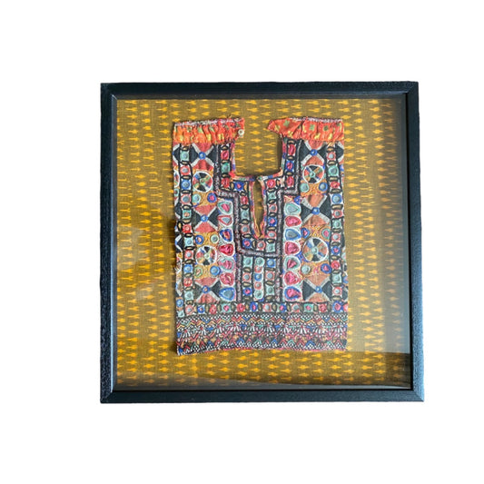 Framed Vintage Kutch Bodice #3