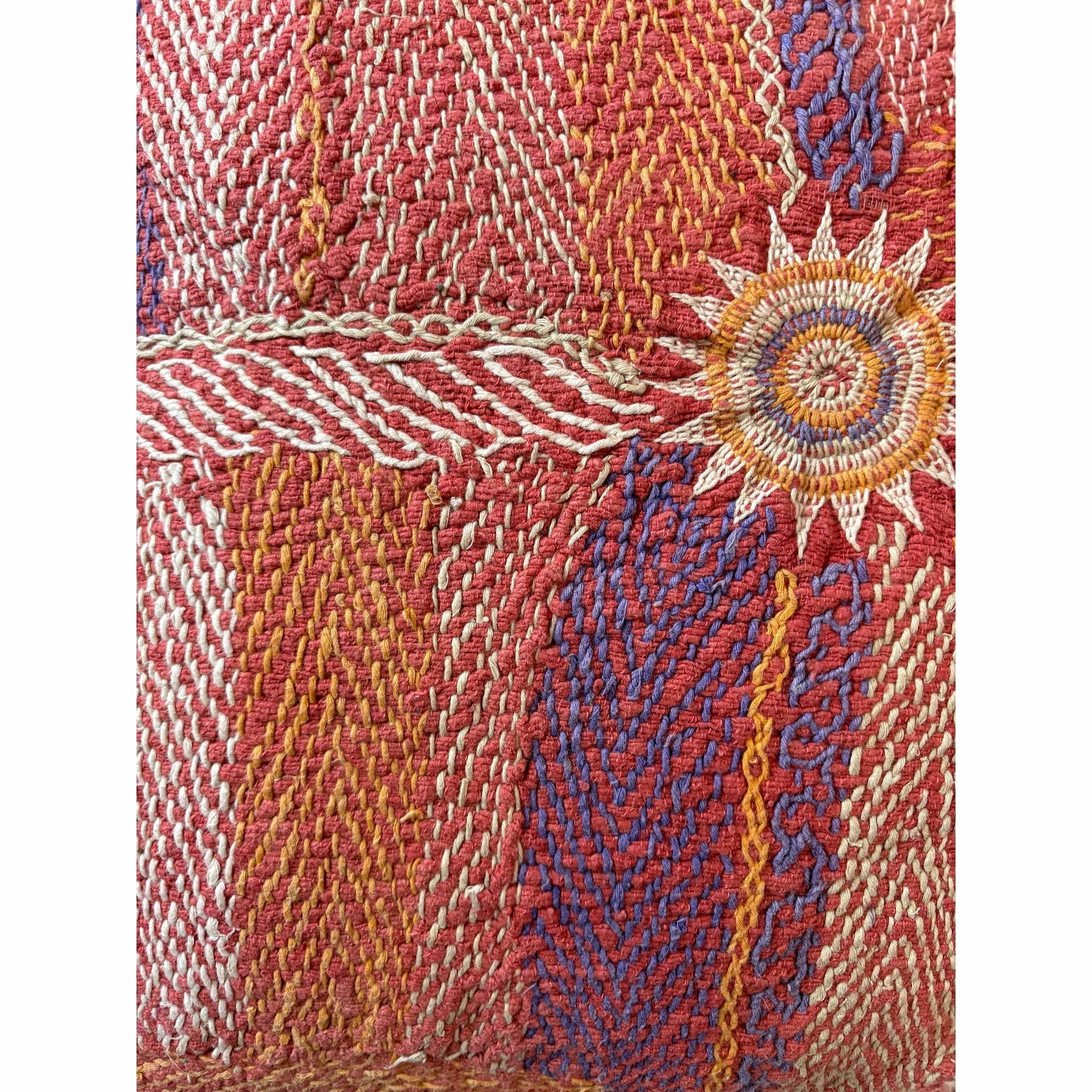 Banjara amber cushion close up