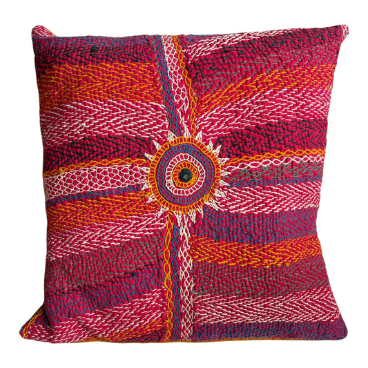 Banjara stripes cushion