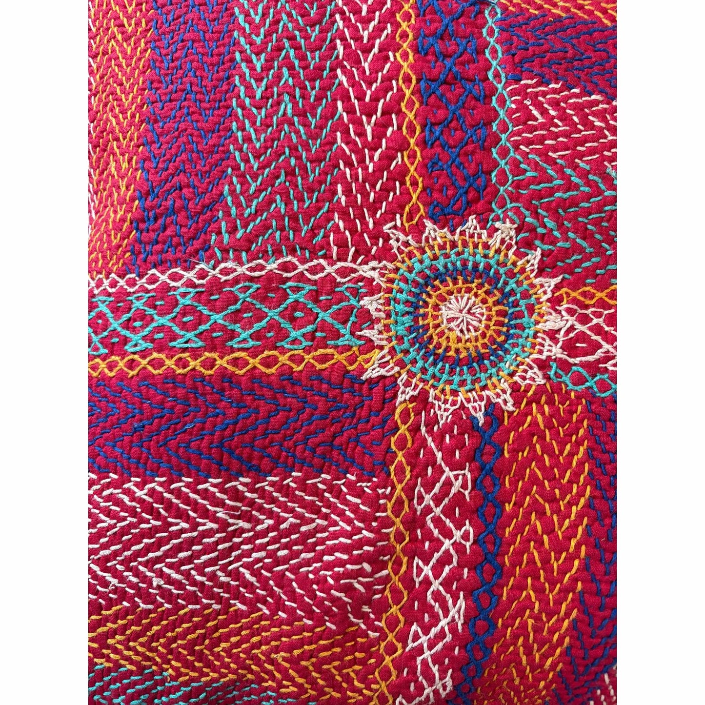 Banjara cushion close up