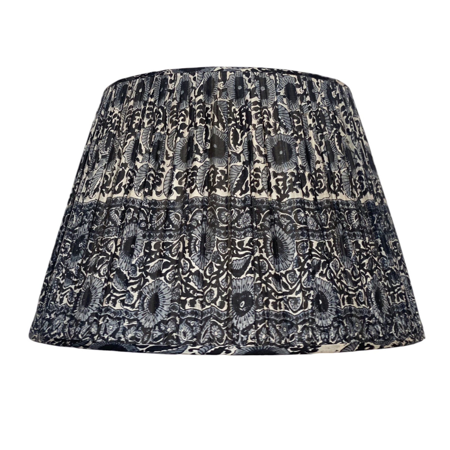 Black_grey_paisley_vintage_sari_lampshade