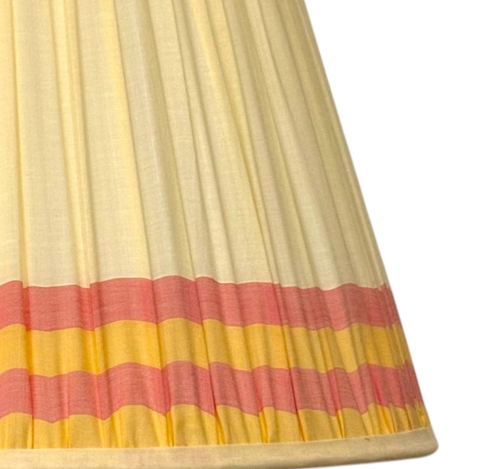 Close up cotton candy stripe